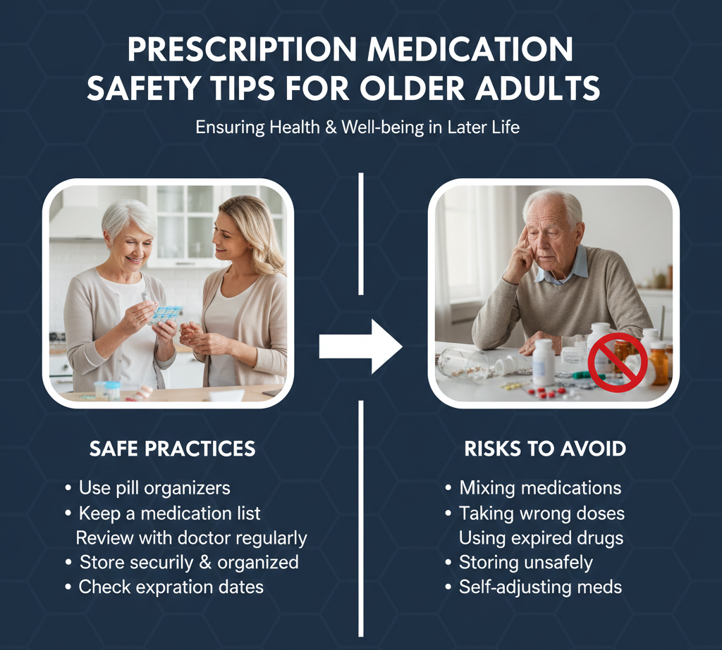 Prescription Medication Safety Tips for Older Adults