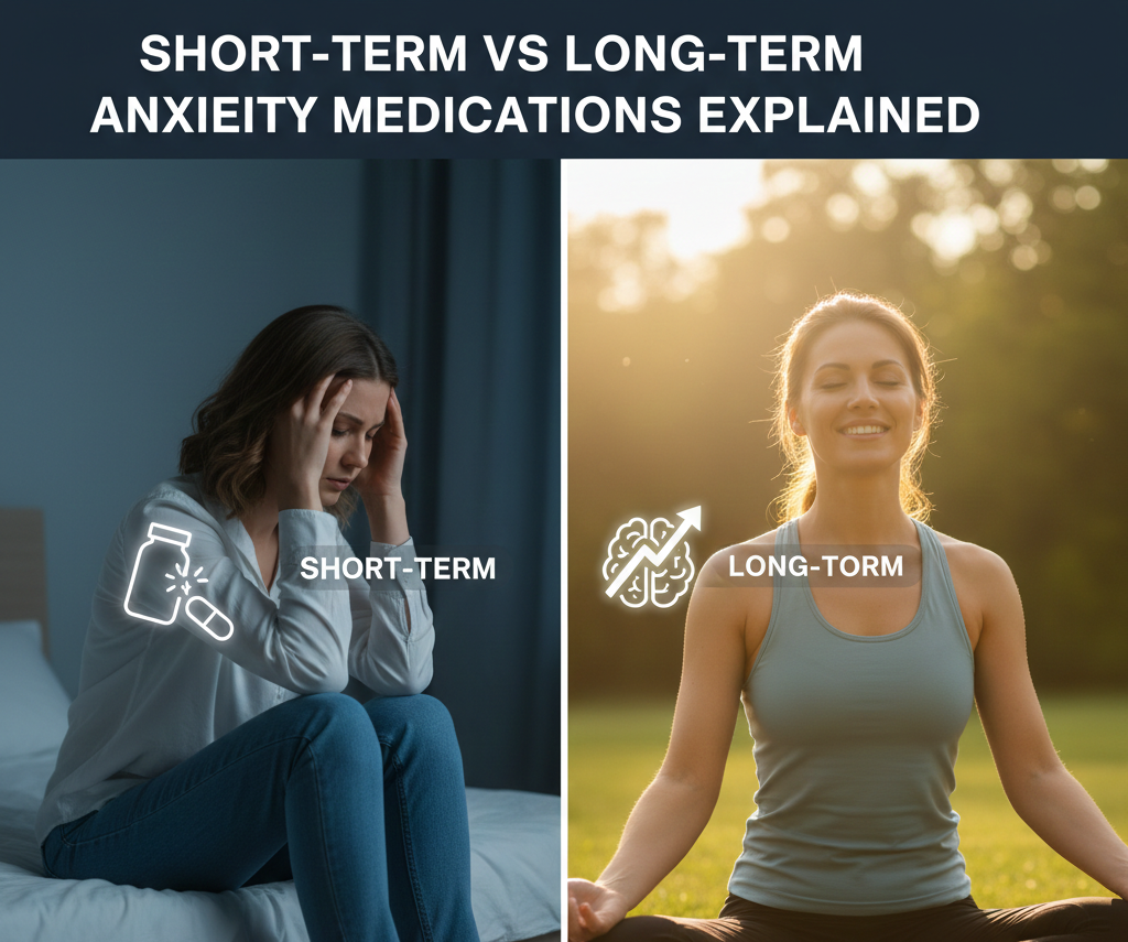 Short-Term vs Long-Term Anxiety Medications Explained