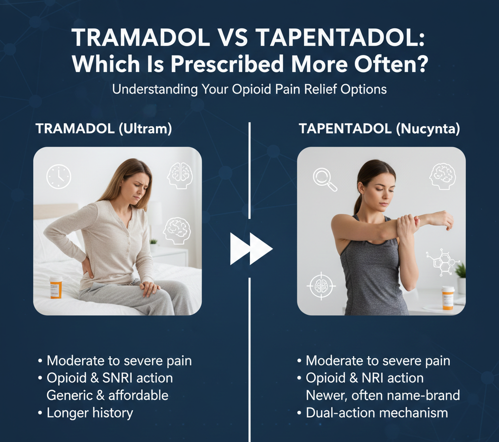 Tramadol vs Tapentadol - Which Is Prescribed More Often