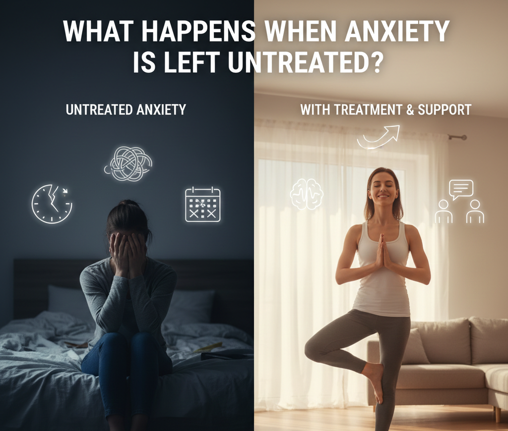 What Happens When Anxiety Is Left Untreated?