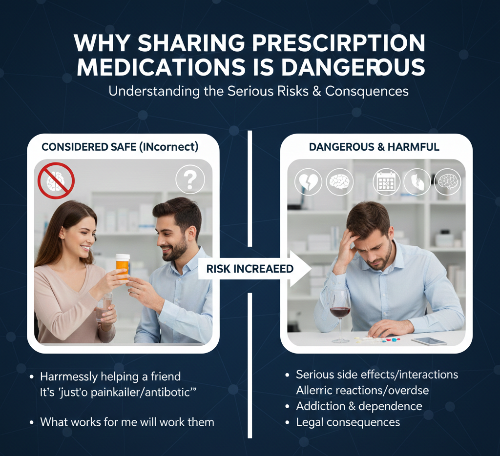 Why Sharing Prescription Medications Is Dangerous