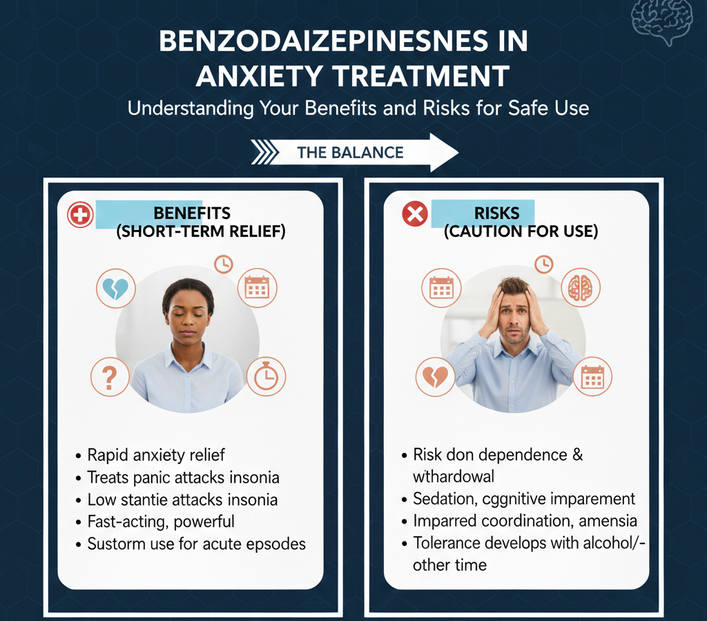 Benzodiazepines in Anxiety Treatment – Benefits and Risks