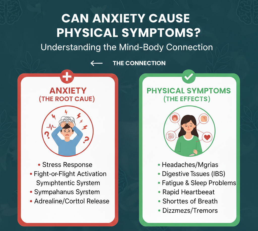 Can Anxiety Cause Physical Symptoms?