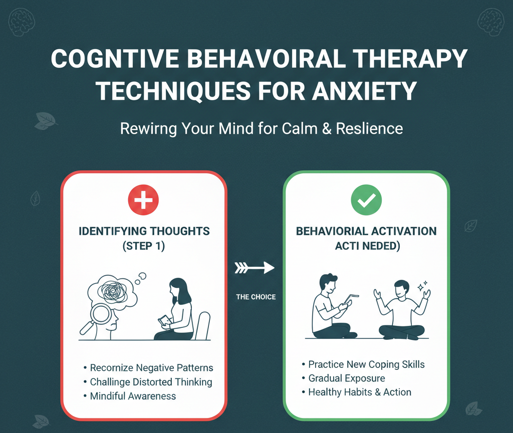 Cognitive Behavioral Therapy Techniques for Anxiety