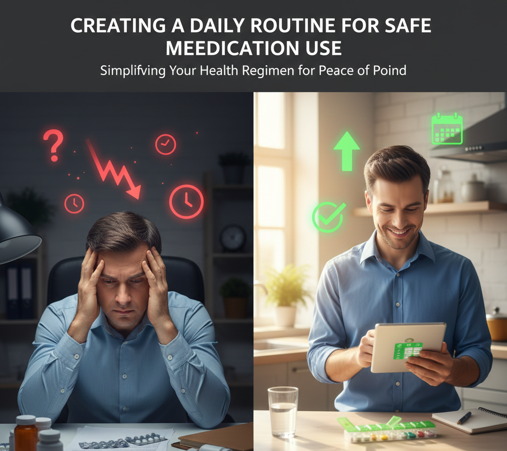 Creating a Daily Routine for Safe Medication Use