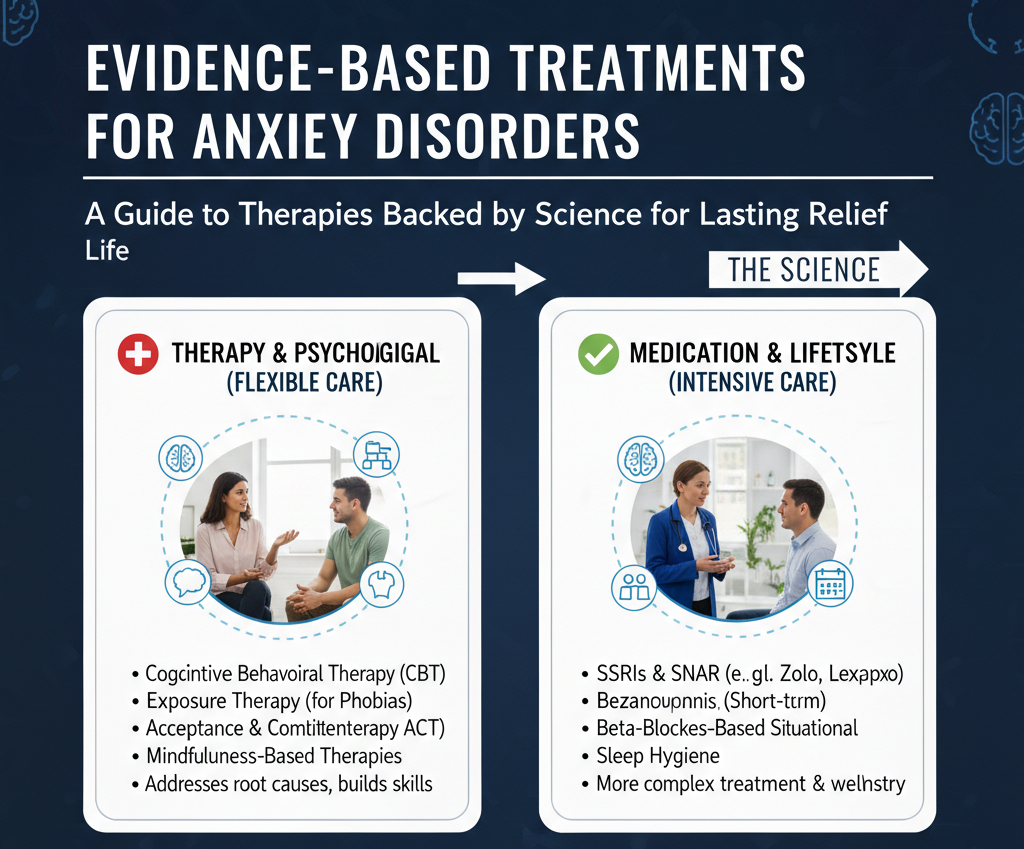 Evidence-Based Treatments for Anxiety Disorders