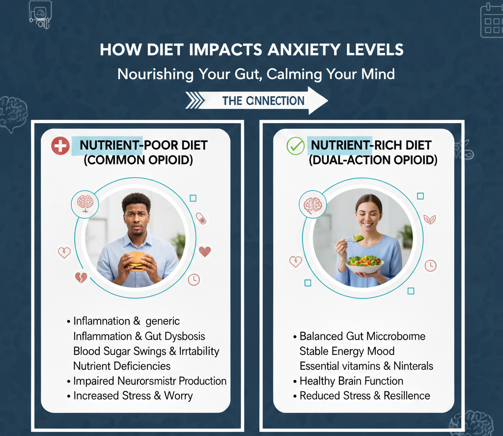 How Diet Impacts Anxiety Levels