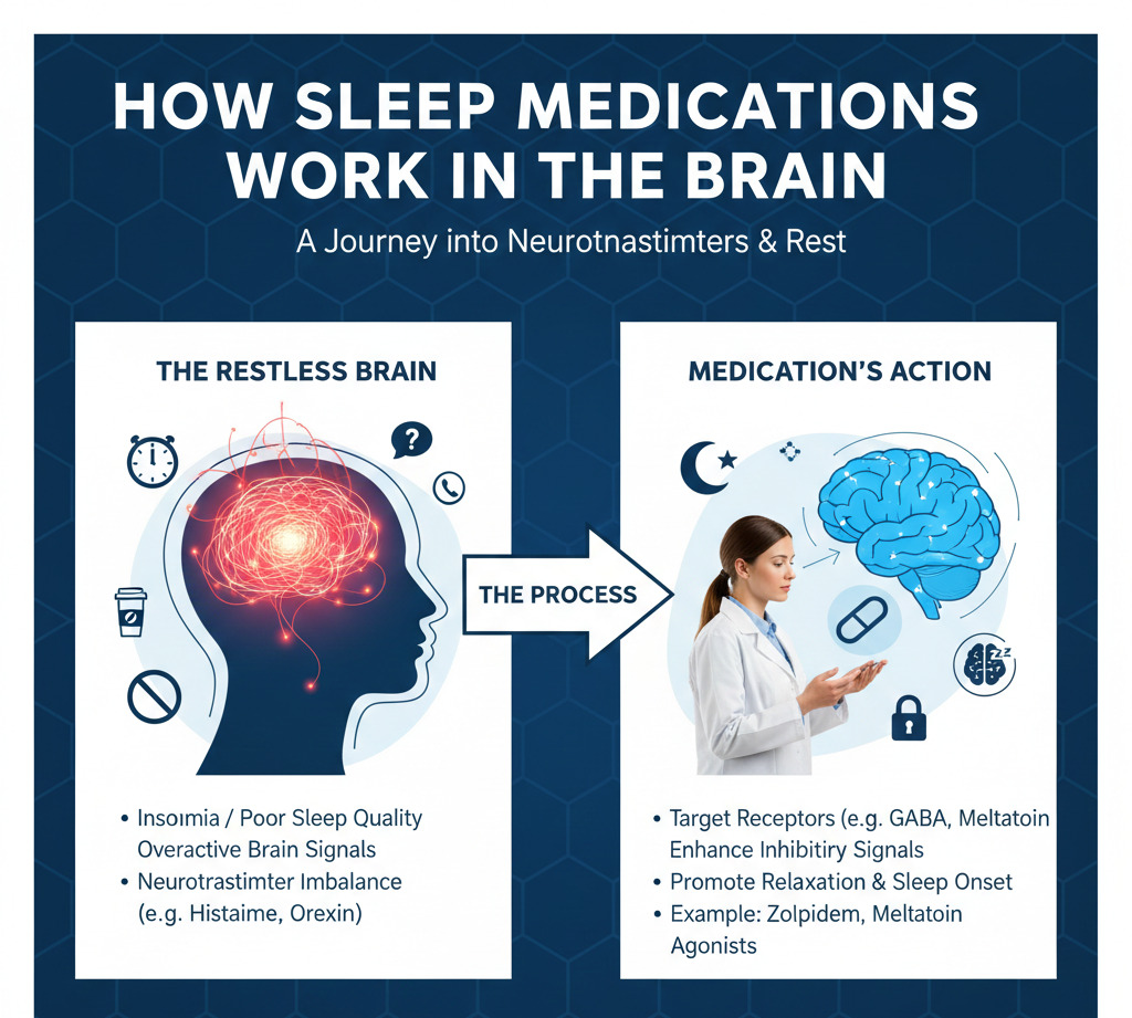 How Sleep Medications Work in the Brain.
