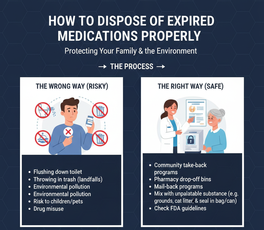 How to Dispose of Expired Medications Properly