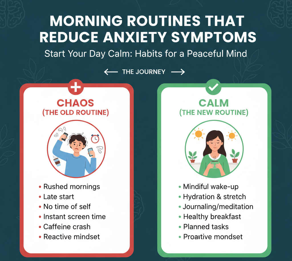 Morning Routines That Reduce Anxiety Symptoms
