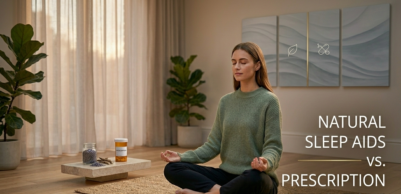 Natural Sleep Aids vs. Prescription Medications What’s the Difference