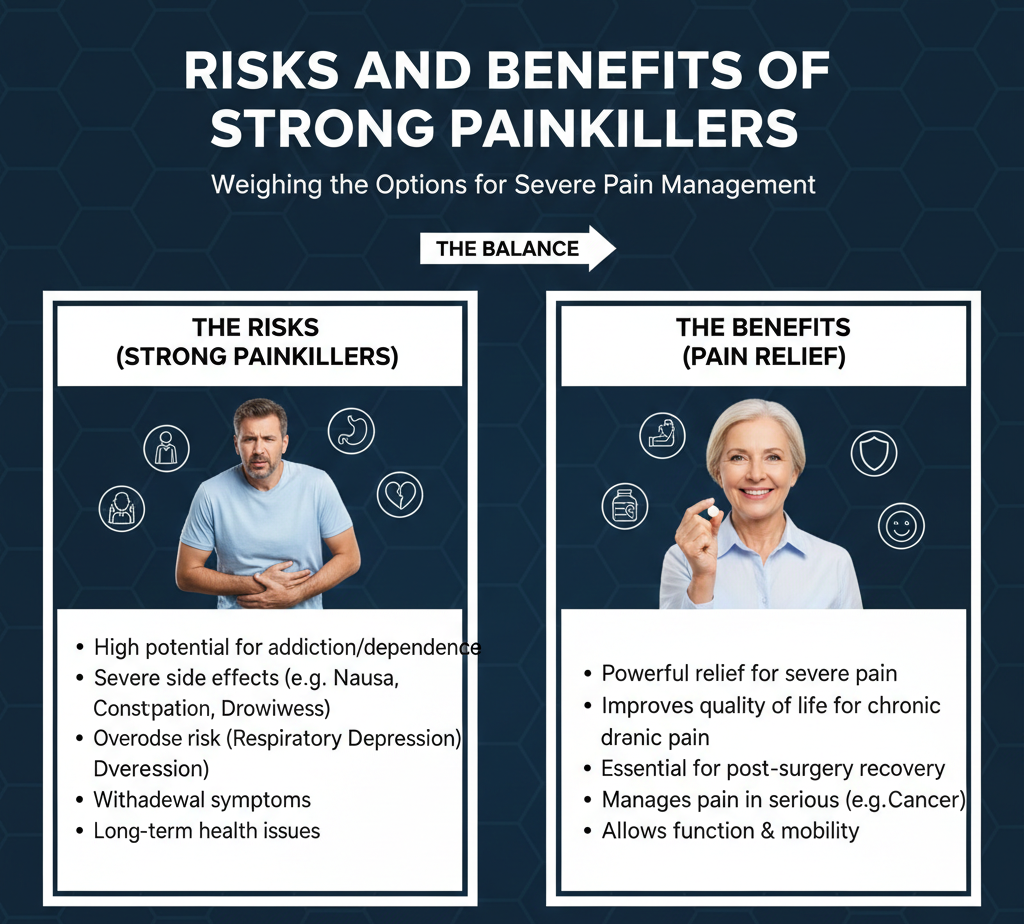 Risks and Benefits of Strong Painkillers