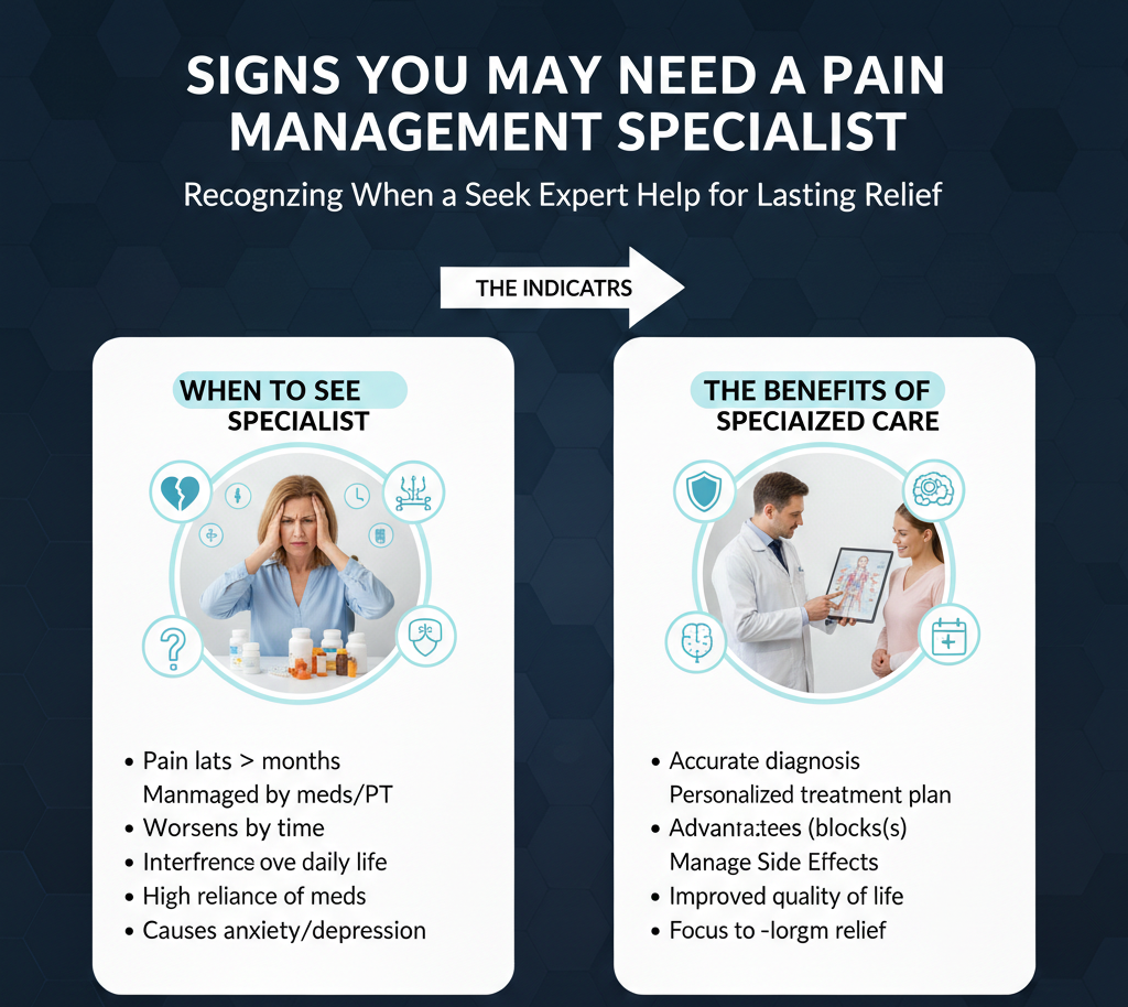 Signs You May Need a Pain Management Specialist