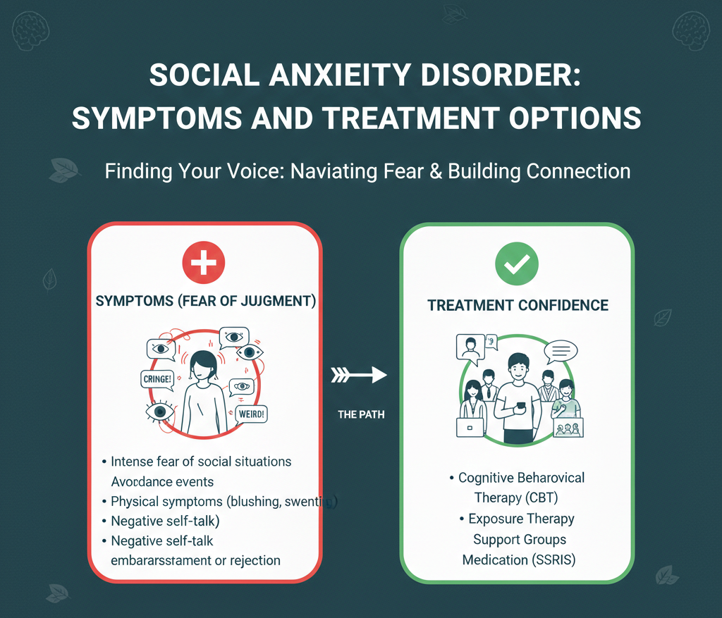 Social Anxiety Disorder: Symptoms and Treatment Options