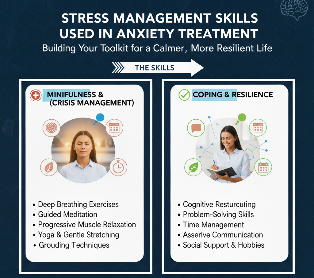 Stress Management Skills Used in Anxiety Treatment