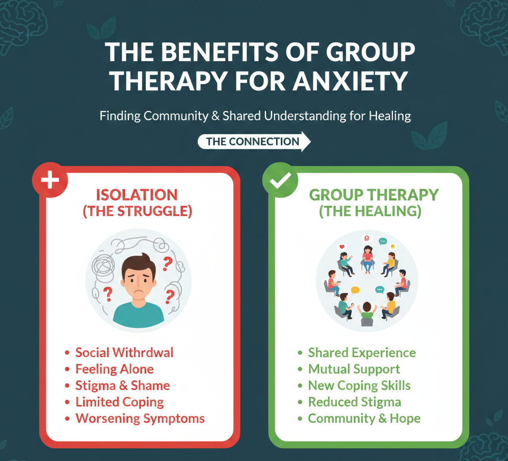 The Benefits of Group Therapy for Anxiety