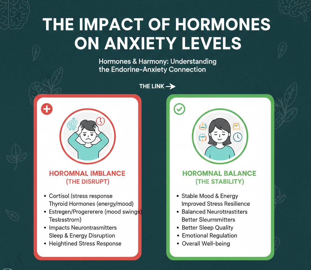The Impact of Hormones on Anxiety Levels
