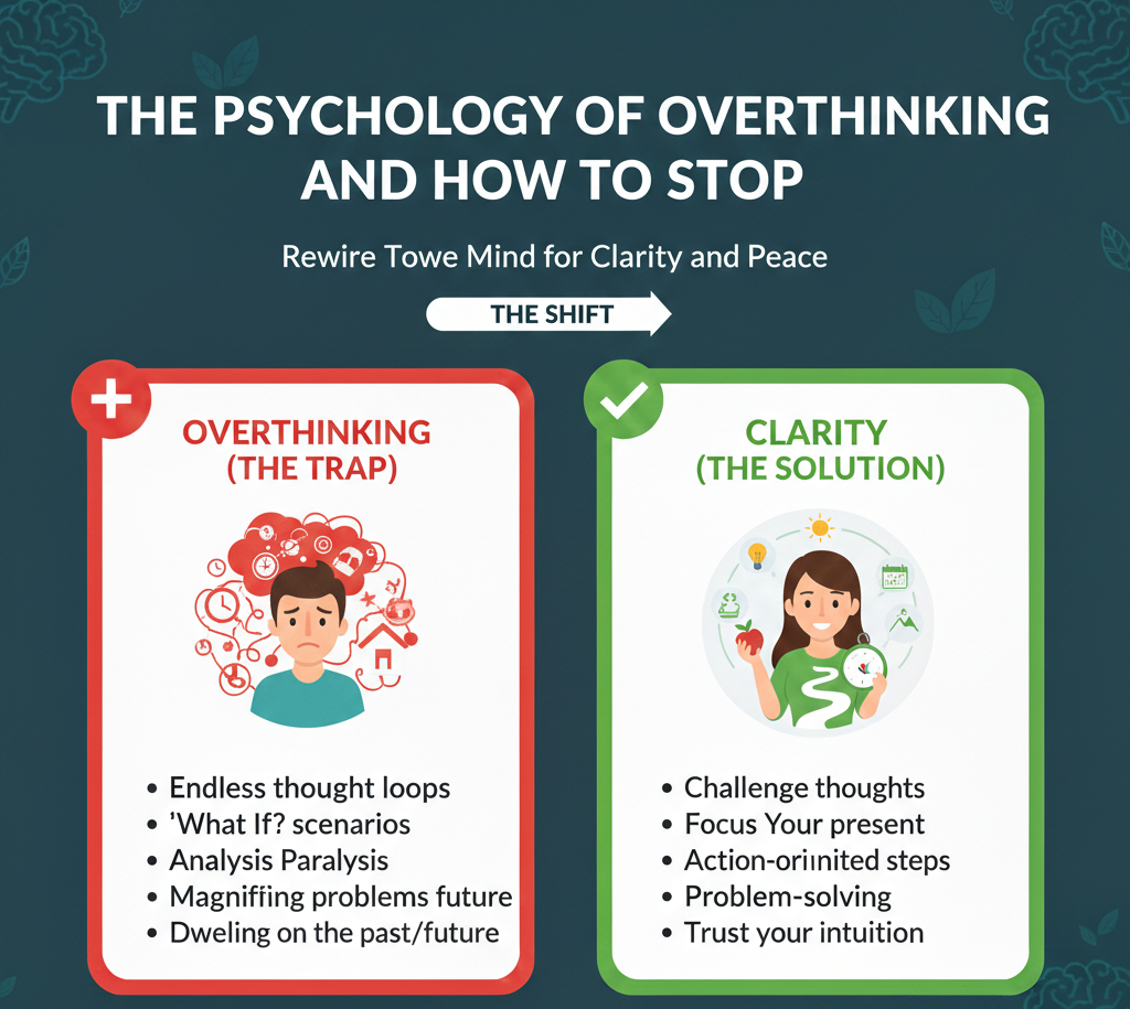 The Psychology of Overthinking and How to Stop
