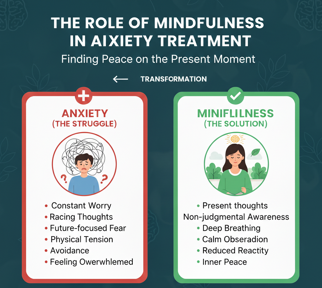 The Role of Mindfulness in Anxiety Treatment