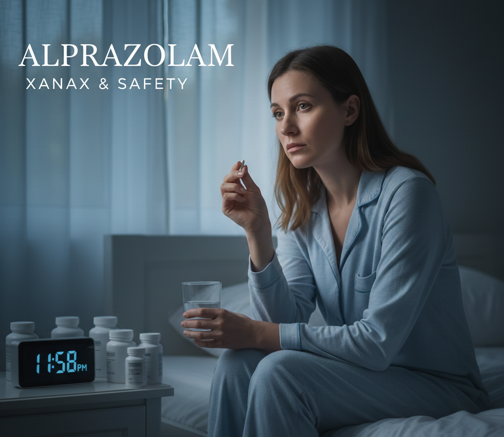What Is Alprazolam (Xanax)? Uses, Effects, and Safety Information
