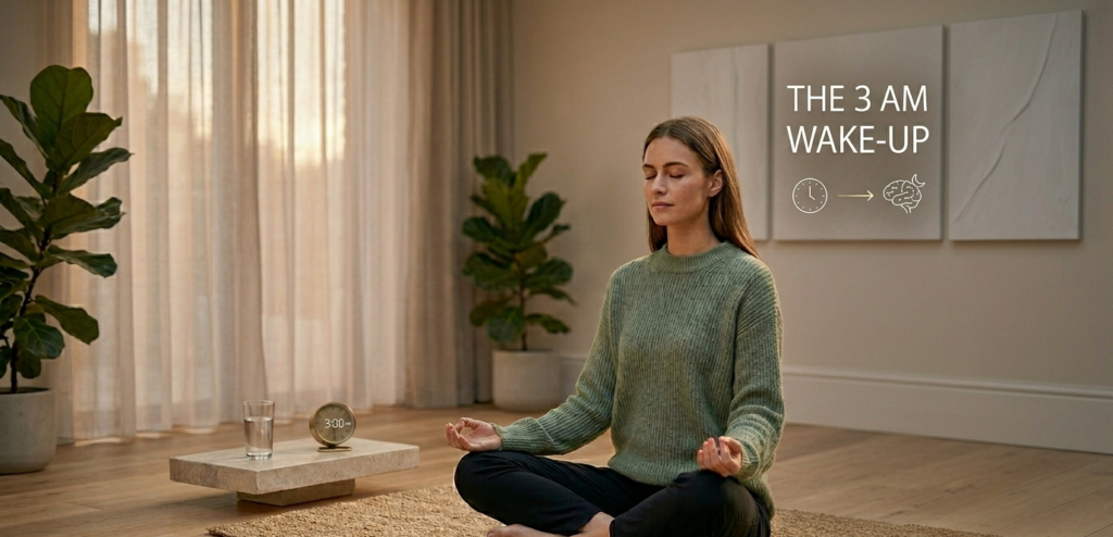 Why You Wake Up at 3AM and Can’t Go Back to Sleep